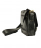 Черный кожаный портфель Bufalo LB-02