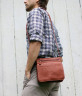 Рыжая мужская сумка для документов Bufalo SMJ-05
