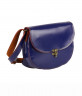 Синяя женская сумочка с замочком S-07B