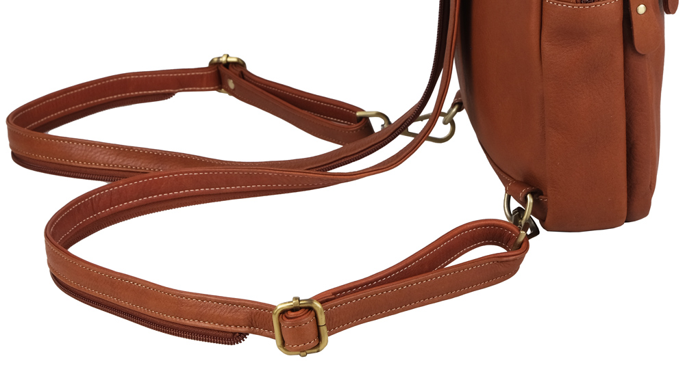 cross-body bag tan