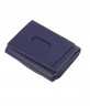 Компактный женский кошелек из мягкой кожи Bufalo WLJ-42 синего цвета