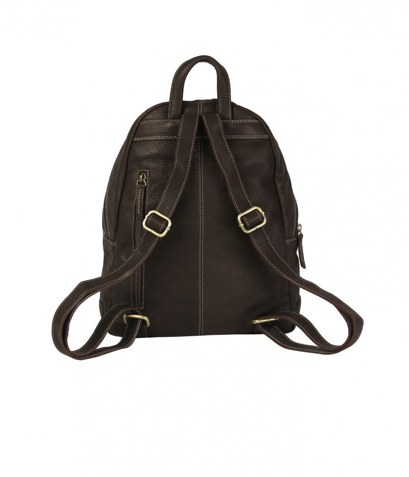 Кожаный рюкзак Bufalo коричневый BPJ-17