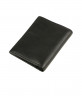 Вертикальный кошелек из кожи черного цвета Bufalo WLJ-04