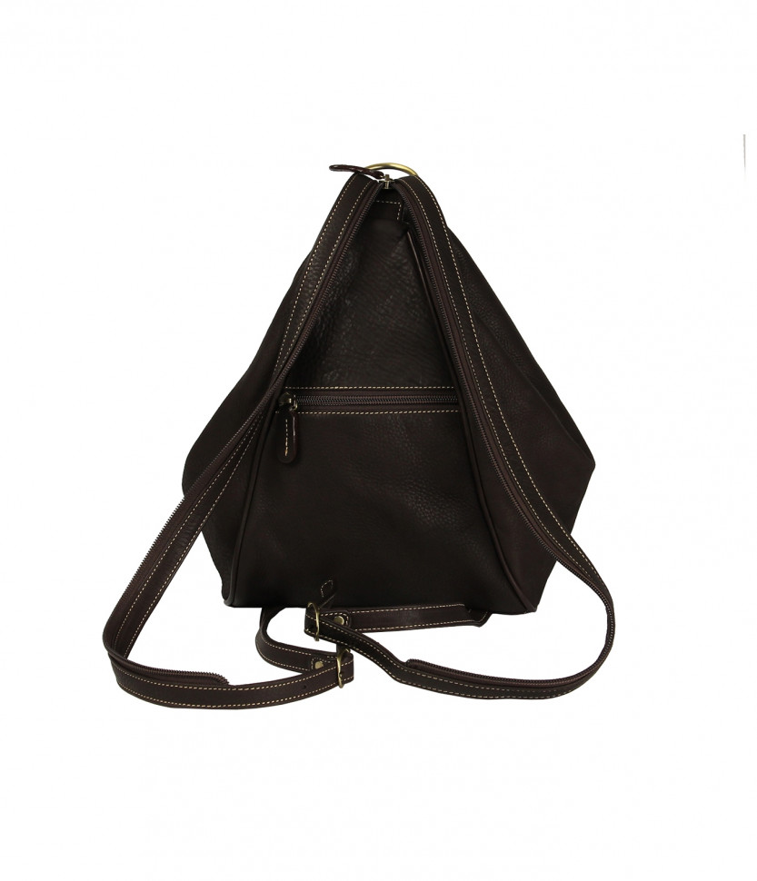 Городской кожаный рюкзак Bufalo BPJ-14 коричневый