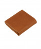 Небольшой квадратный кошелек из мягкой кожи кирпичного цвета Bufalo WLJ-11