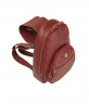 Рюкзак для студентов Bufalo BPJ-13 из кожи вишневого цвета