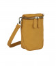 Мини-сумка с плечевым ремнем из кожи жёлтого цвета Bufalo SMJ-08
