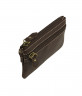Мини-кошелёк на молнии из кожи коричневого цвета Bufalo WLJ-35