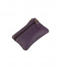 Мини-кошелёк на молнии из кожи фиолетового цвета Bufalo WLJ-35