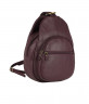 Большой фиолетовый кожаный рюкзак Bufalo BPJ-15big