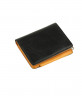 Компактный кошелёк из гладкой кожи Bufalo WLJ-18B черный