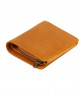 Компактный кошелёк из гладкой кожи Bufalo WLJ-18B коньячного цвета