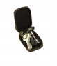 Компактный чехол для ключей на молнии Bufalo KLJ-04s коричневый