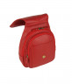 Стильный красный кожаный рюкзак Bufalo BPJ-02b