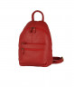 Красный кожаный рюкзак Bufalo BPJ-17