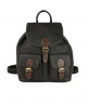 Черный рюкзак в английском стиле Bufalo BPJ-07