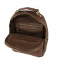 Городской рюкзак из кожи растительного дубления Bufalo BPJ-22 коричневого цвета