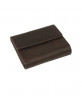 Небольшой квадратный кошелек из мягкой кожи коричневого цвета Bufalo WLJ-11