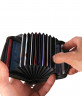 Картхолдер на 14 карт на молнии Bufalo WLJ-36 черного цвета