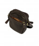 Компактная коричневая сумка для документов Bufalo SMJ-06