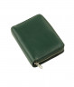 Женский кошелек из кожи наппа Bufalo WLJ-02 зеленого цвета